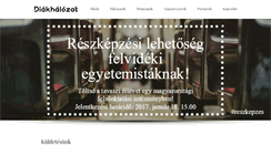 Desktop Screenshot of diakhalozat.sk